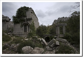 Termessos' gymnasium and bath