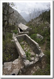 Termessos tombs in one of the necropolis