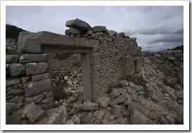 The Termessos amphitheater