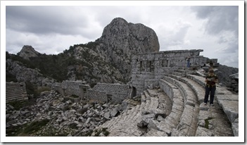 The Termessos amphitheater