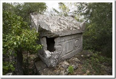 Tombs in Termessos' northeast necropolis