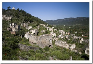 The ghost town of Kayakoy