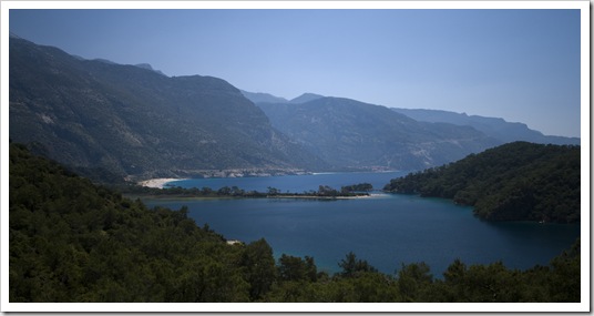 View of Oludeniz from the Lycian Way