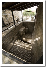 One of the Bodrum castle's baths