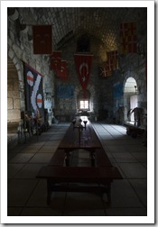 The Bodrum castle's English tower