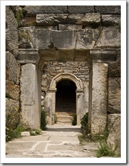 Entrance to Ephesus' odeum