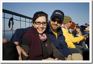 Sally and ET at the Australian service at Lone Pine