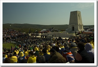 The Australian service at Lone Pine