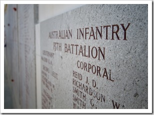 Lone Pine memorial plaques