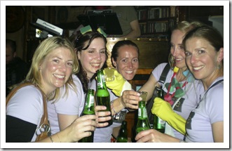 The girls at Murphy's Bar