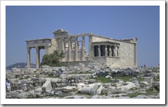 The Erechtheion in the Acropolis