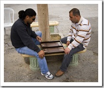 The national male pastime: backgammon