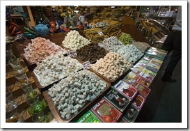 Any and every flavor of Turkish delight in the Spice Bazaar