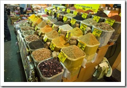 Spices in the Spice Bazaar