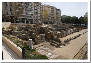 A Roman Agora in downtown Thessaloniki