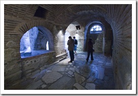 The crypt underneath the Church of Agios Dimitrios