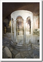 The crypt underneath the Church of Agios Dimitrios