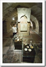 The crypt underneath the Church of Agios Dimitrios