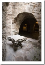 The crypt underneath the Church of Agios Dimitrios