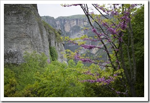 The trail from Kalambaka to Moni Agios Triados