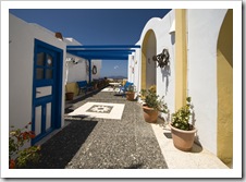 Santorini houses