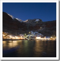 Ammoudi and Oia at sunset