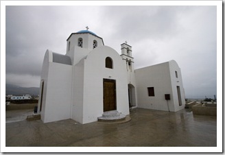 Santorini church