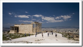 The Erechtheion in the Acropolis