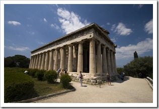 The Ancient Agora's Temple of Hephaestus