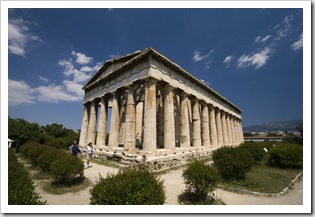 The Ancient Agora's Temple of Hephaestus