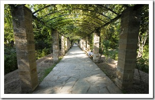 Walkway in the Greek National Gardens