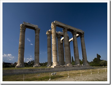 The Temple of Olympian Zeus