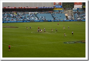 The Port Power and Richmond Tigers AFL game