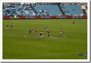 The Port Power and Richmond Tigers AFL game