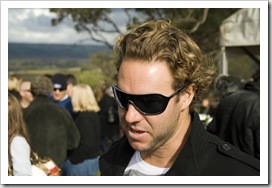 Todd at the McLaren Vale Sea and Vines Festival