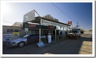 The Maree petrol station ($1.79 for a liter of diesel!)