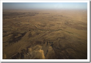 The Outback from the air in-between William Creek and Lake Eyre