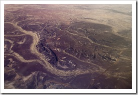 Patterns in The Outback sands between Lake Eyre and William Creek