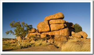 The Devil's Marbles cheesewheels