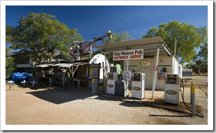 The Daly Waters petrol station