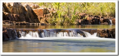 The falls at Sweetwater Pool