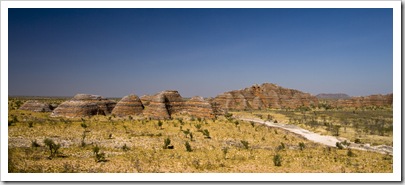 A portion of the Bungle Bunge Range from Piccaninny Creek lookout