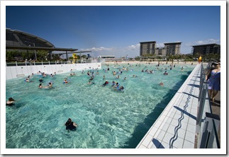 The Darwin wave pool