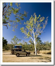 Our campsite at Victoria River in Gregory National Park