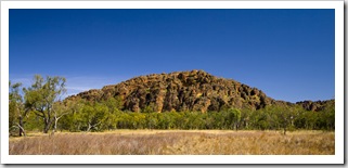 Rock formations behind Jarnem campground