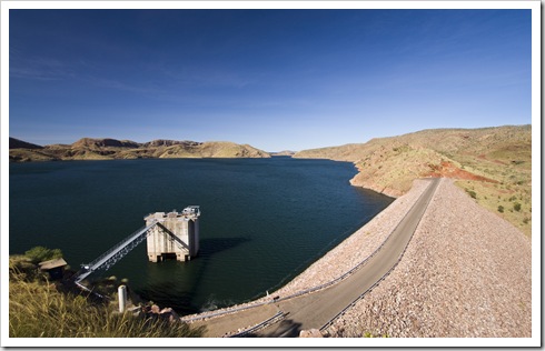 Lake Argyle and the Ord River dam