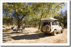 Our campsite for the first couple of nights in Purnululu National Park