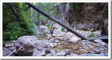 Lisa in El Questro Gorge