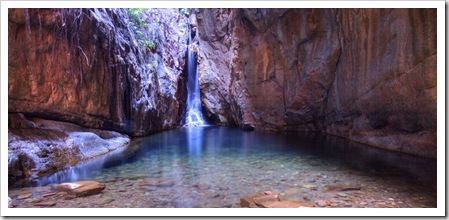 Mac Micking Pool in El Questro Gorge