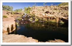 Secluded Pool below Champagne Springs